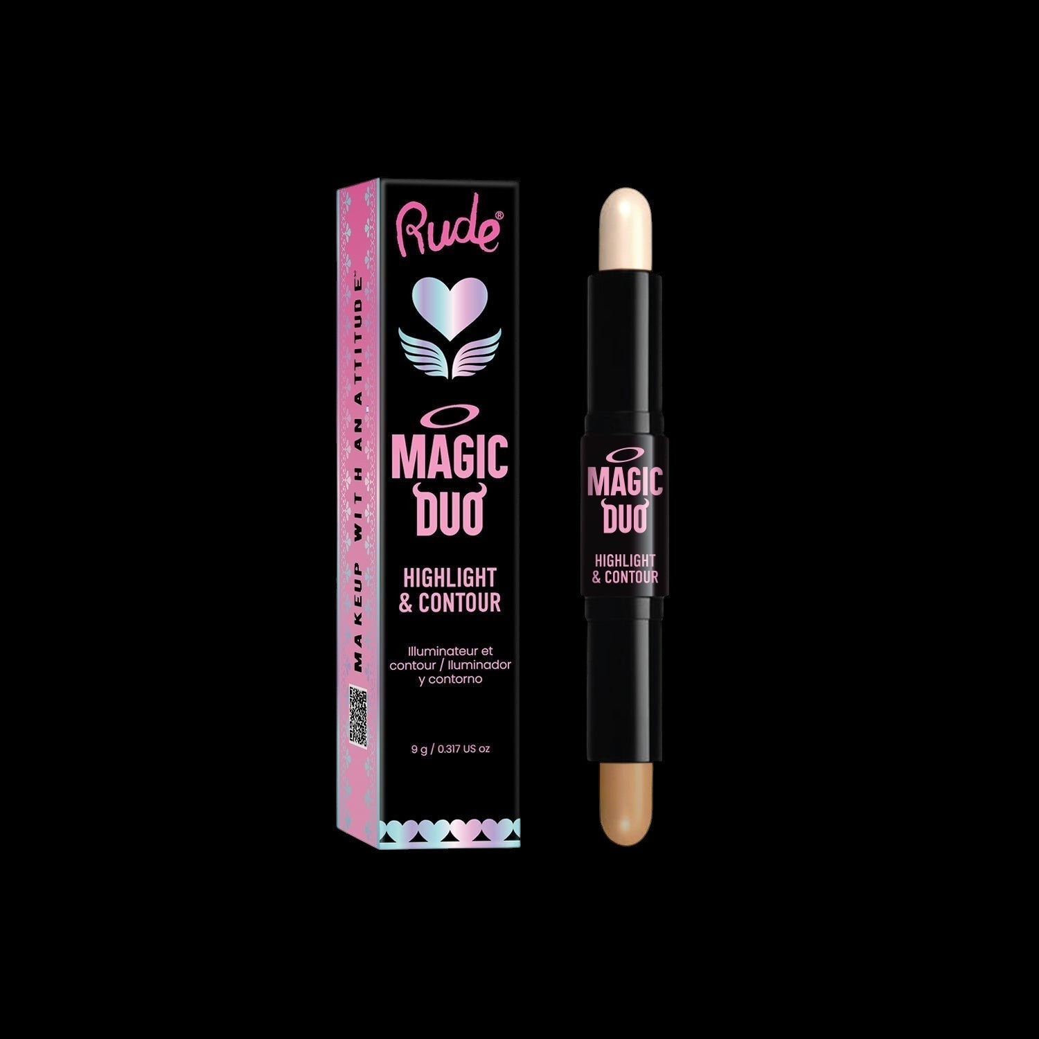 RUDE Magic Duo Highlight & Contour - Light by VYSN