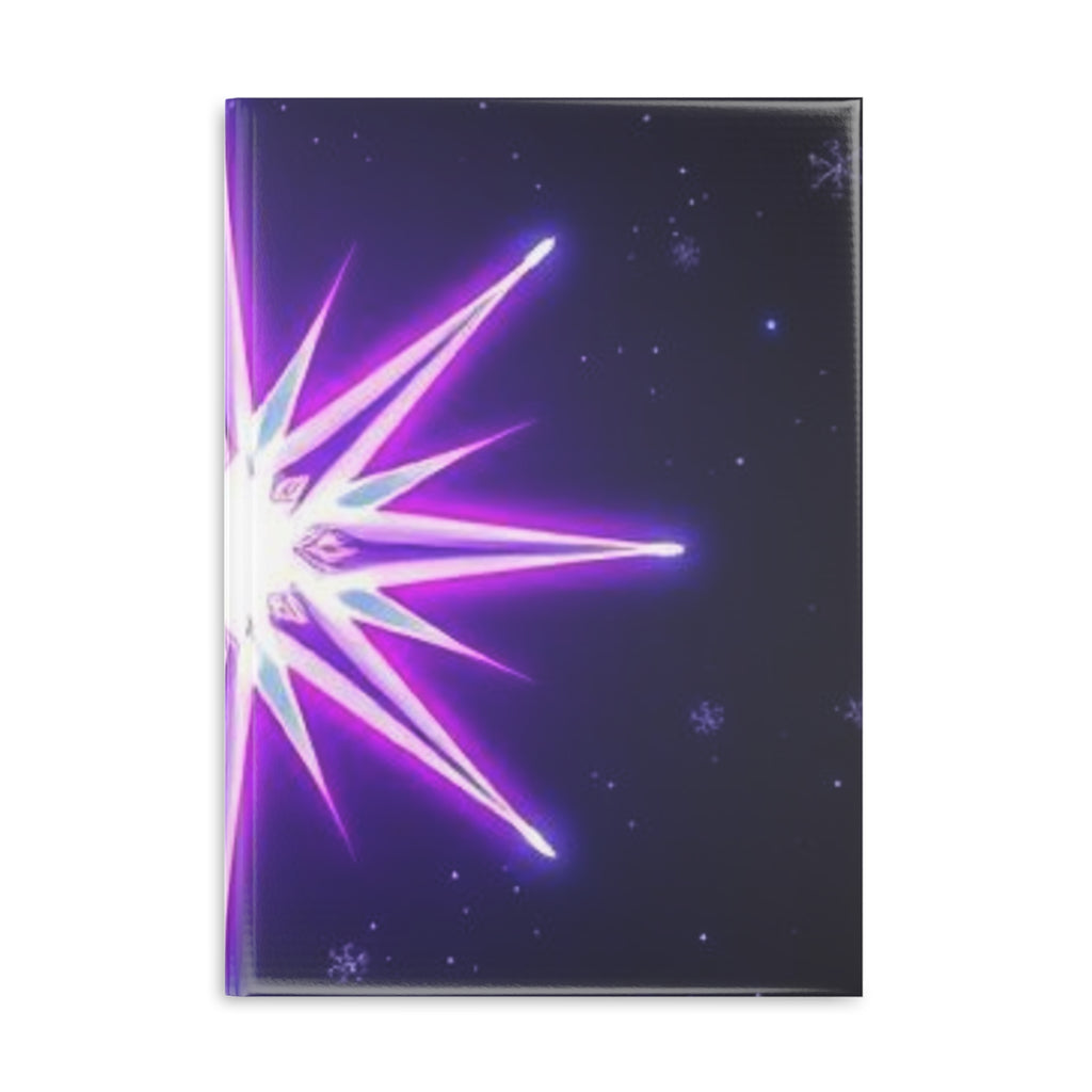 Royal Aura: Yule Star Glow Hardcover Notebook with Puffy Covers