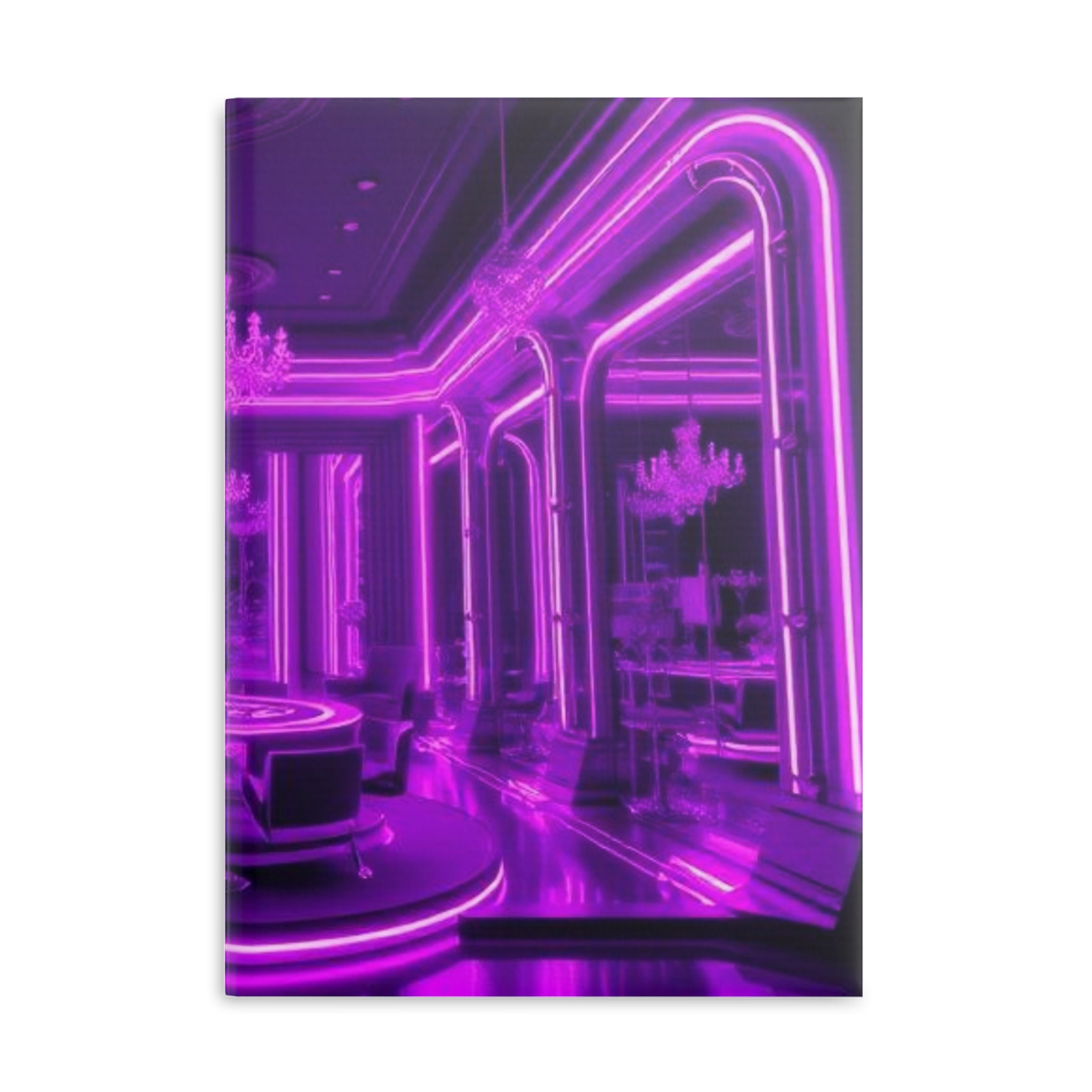 Royal Aura: Front Room Hardcover Notebook with Puffy Covers