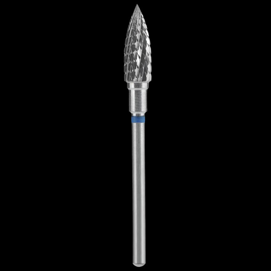 CARBIDE NAIL DRILL BIT, "Cone", BLUE, HEAD DIAMETER 5/13,5MM (FT10B050/13.5) (#210) -STALEKS™ by kvadrat store