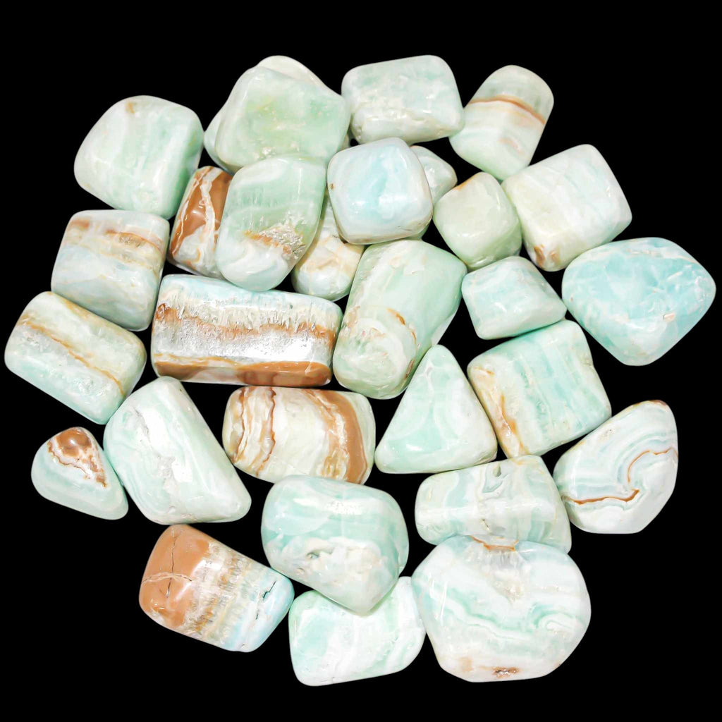Caribbean Calcite Tumbled Pocket Stone