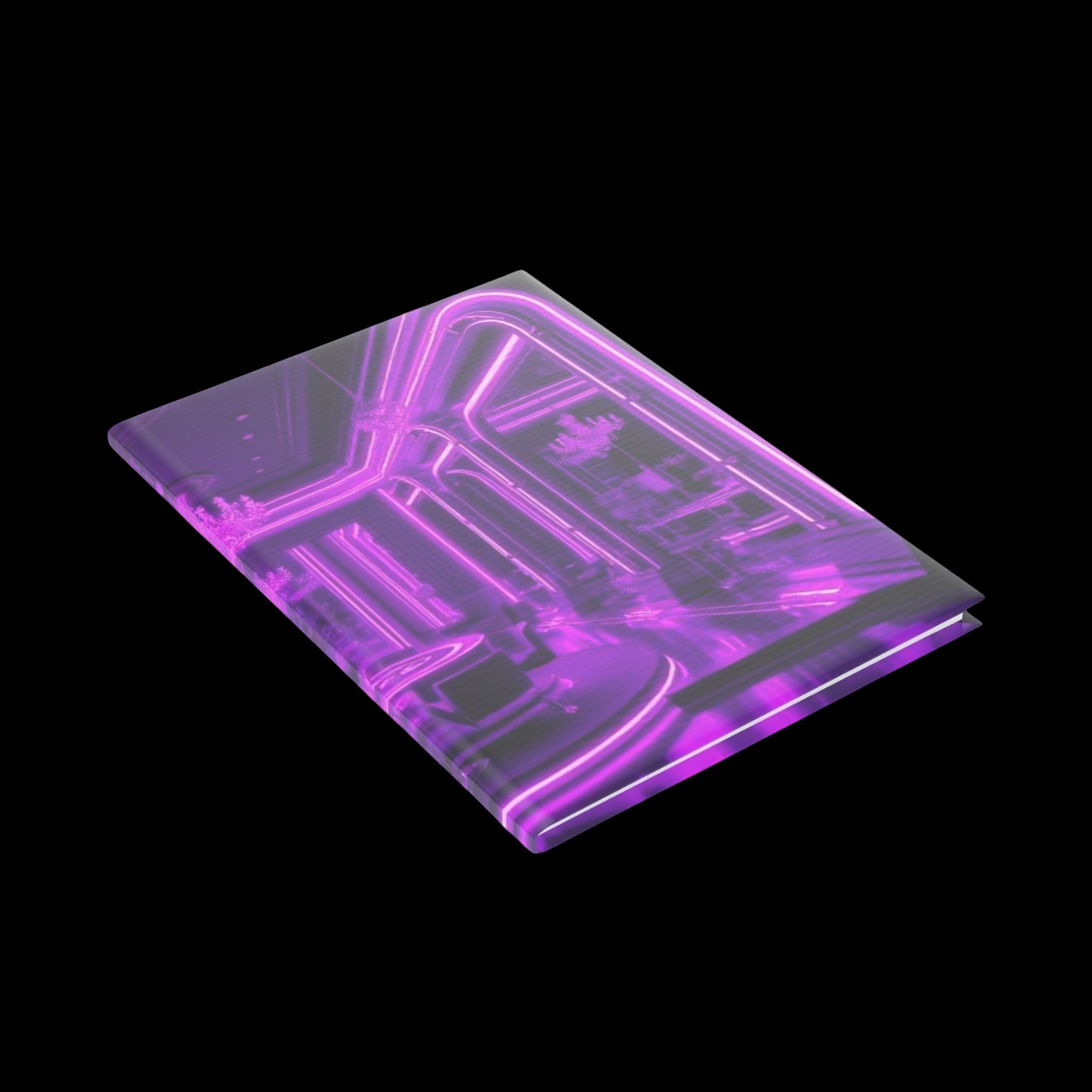 Royal Aura: Front Room Hardcover Notebook with Puffy Covers by Printify