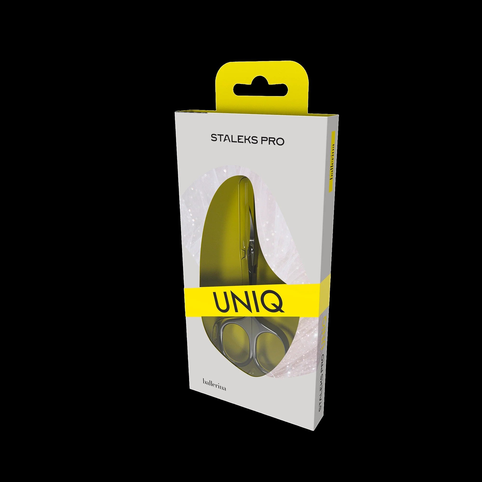 Professional Cuticle Scissors "Ballerina" UNIQ 10 TYPE 3 -SQ-10/3- STALEKS by kvadrat store