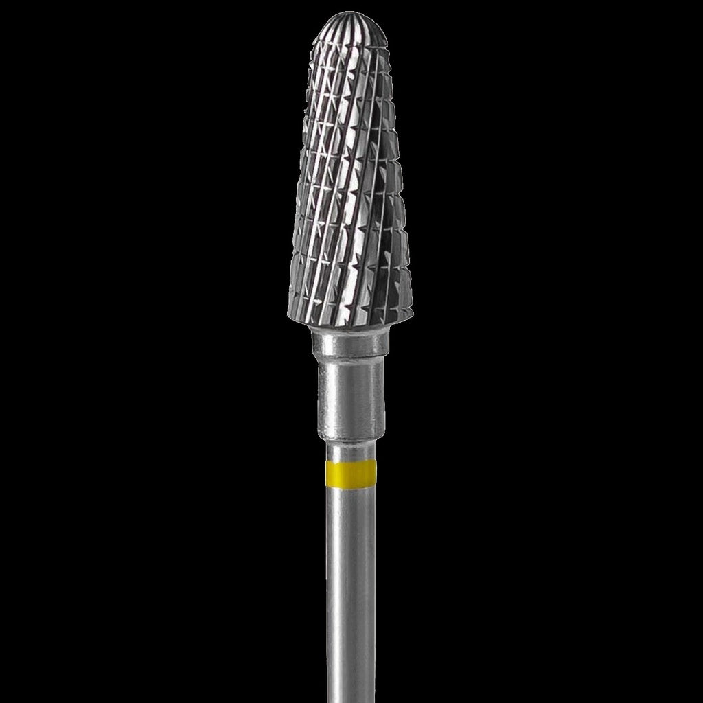 CARBIDE NAIL DRILL BIT, "CORN", YELLOW, HEAD DIAMETER 6/14MM (FT70Y060/14) (№85)- STALEKS™ by kvadrat store