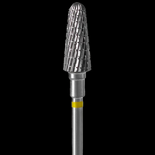 CARBIDE NAIL DRILL BIT, "CORN", YELLOW, HEAD DIAMETER 6/14MM (FT70Y060/14) (№85)- STALEKS™ by kvadrat store