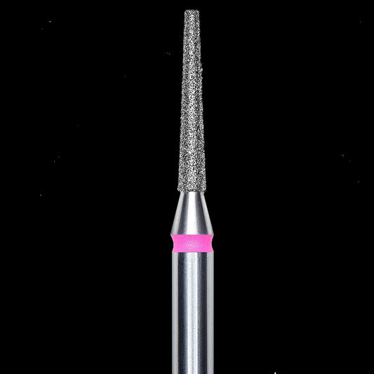 DIAMOND NAIL DRILL BIT, "FRUSTUM", RED, HEAD DIAMETER 1.8/8MM (FA70R018/8) - STALEKS™ by kvadrat store