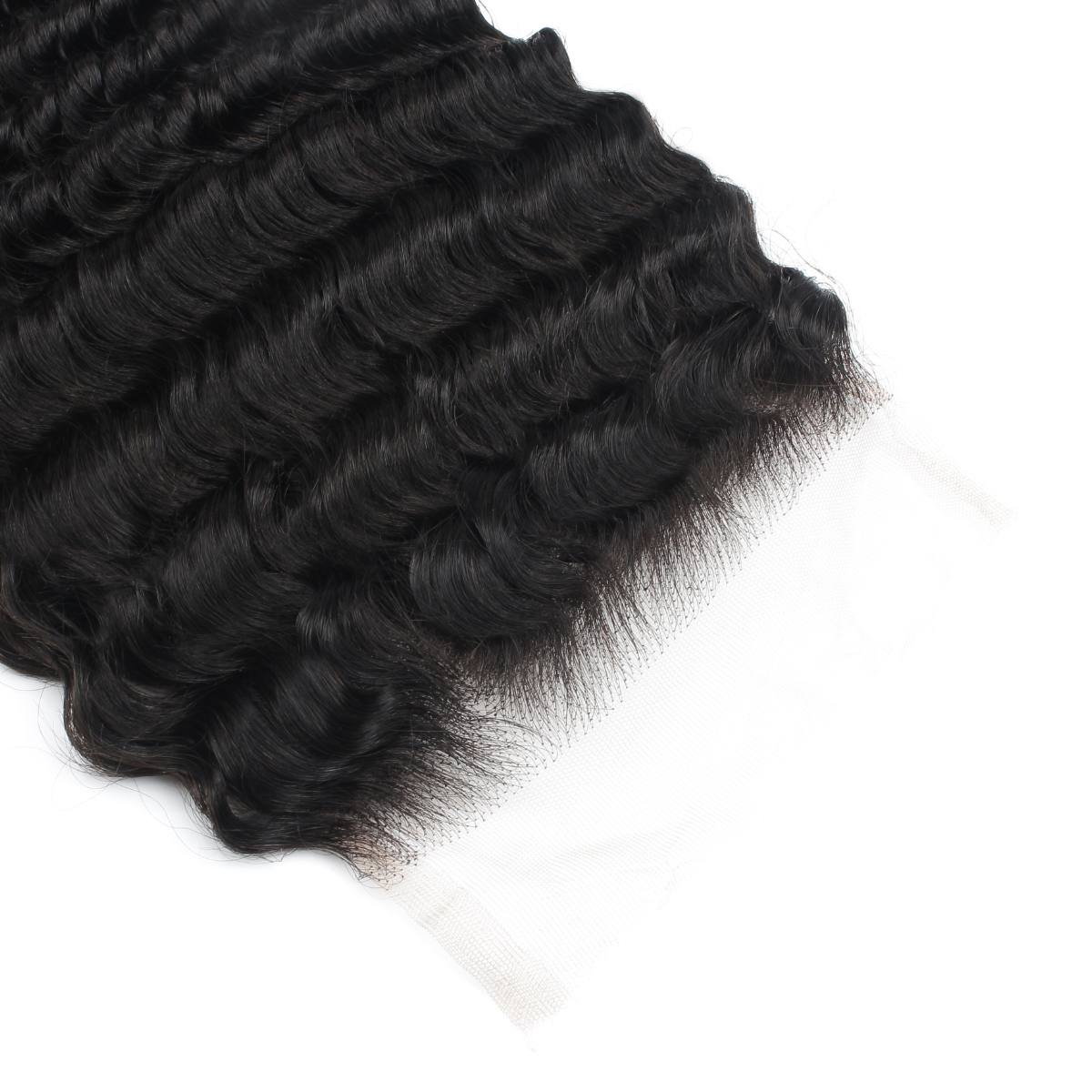 Deep Wave 6x6 HD Lace Human Hair Closure by Private Label