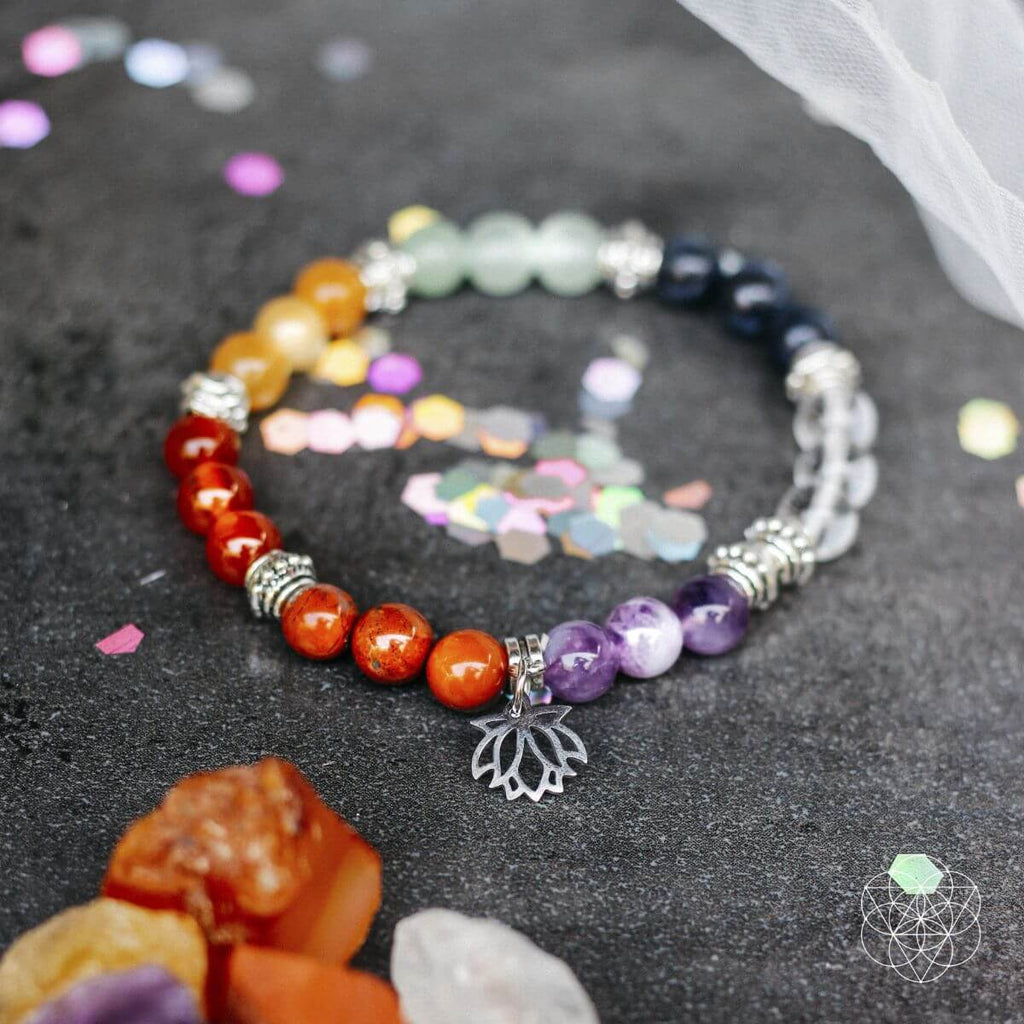 7 Chakra Bracelet and Stones Set by Conscious Items