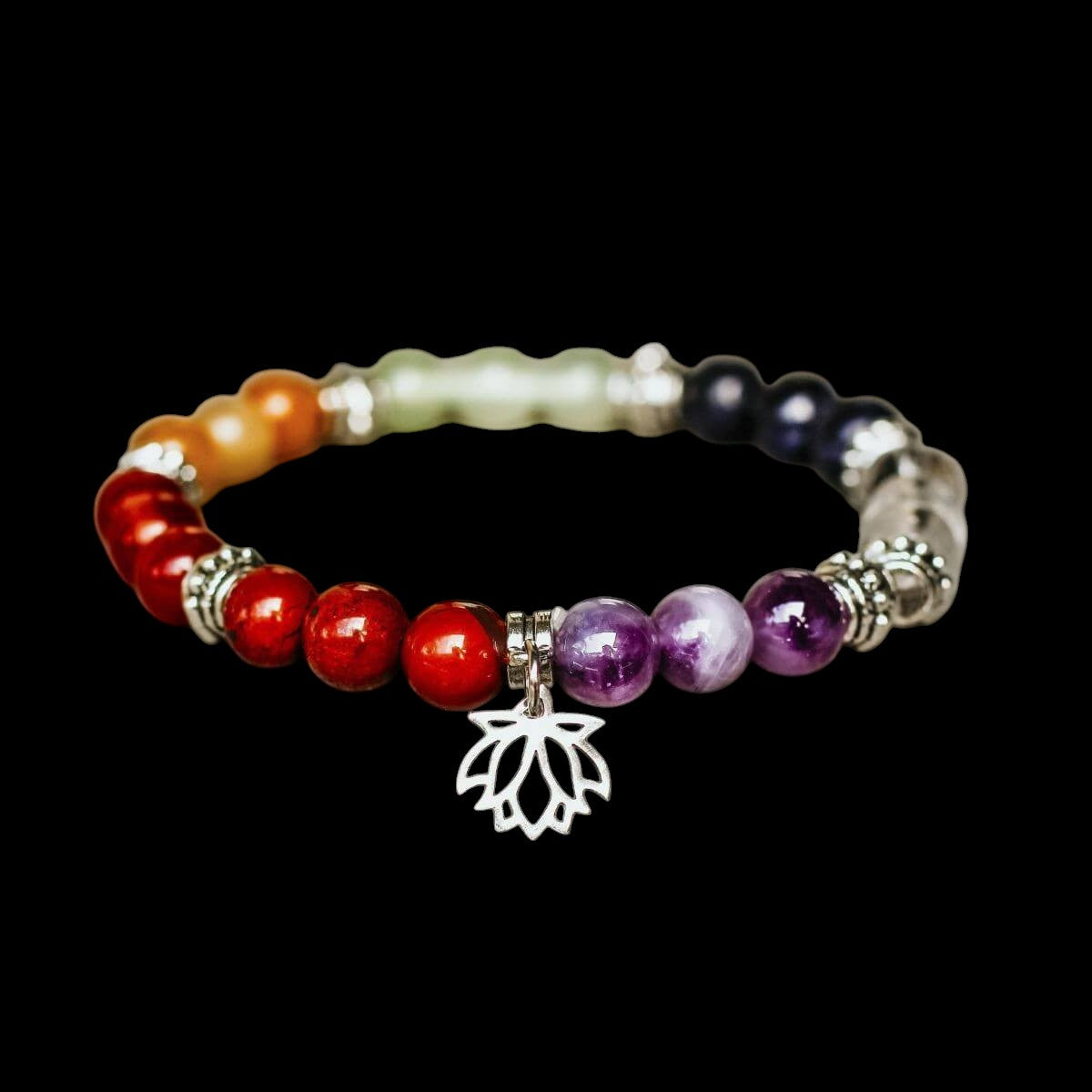 7 Chakra Bracelet and Stones Set by Conscious Items