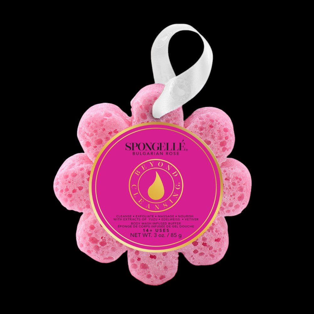 Bulgarian Rose | Wild Flower Bath Sponge by Spongellé