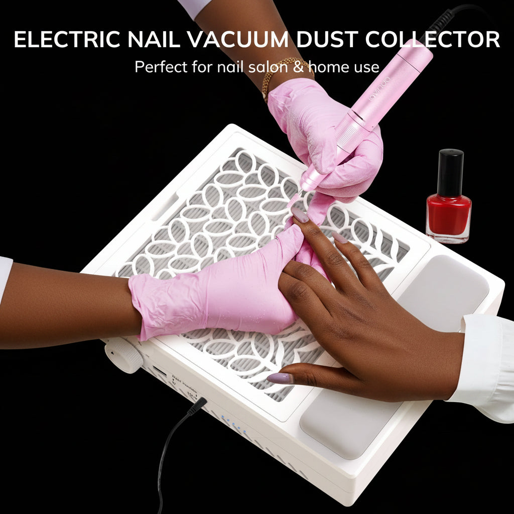 Pure™ Lite Nail Dust Collector - White by Lavinda