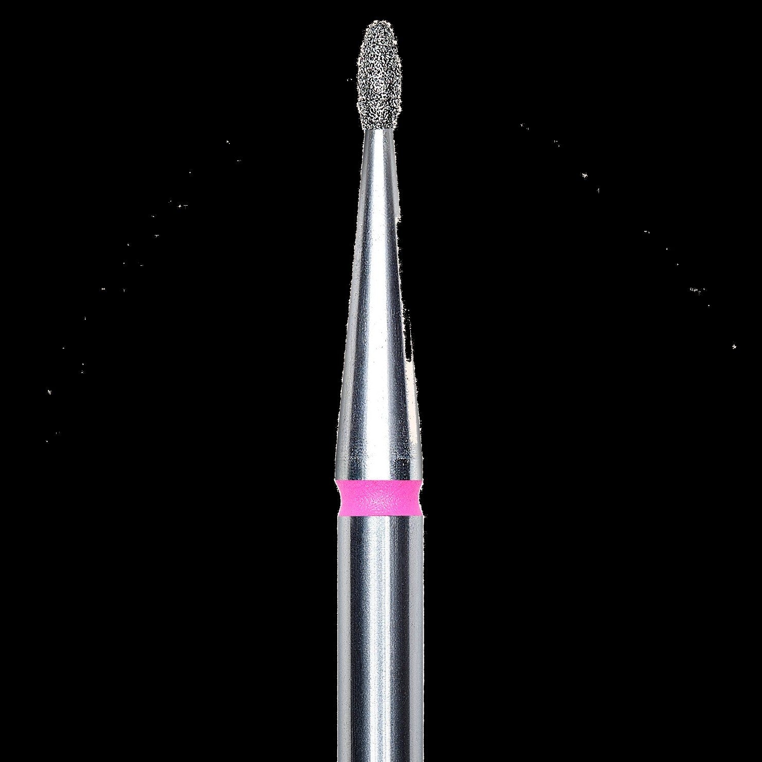 DIAMOND NAIL DRILL BIT, "BUD", RED, HEAD DIAMETER 1.2/3MM (FA50R012/3) - STALEKS™ by kvadrat store