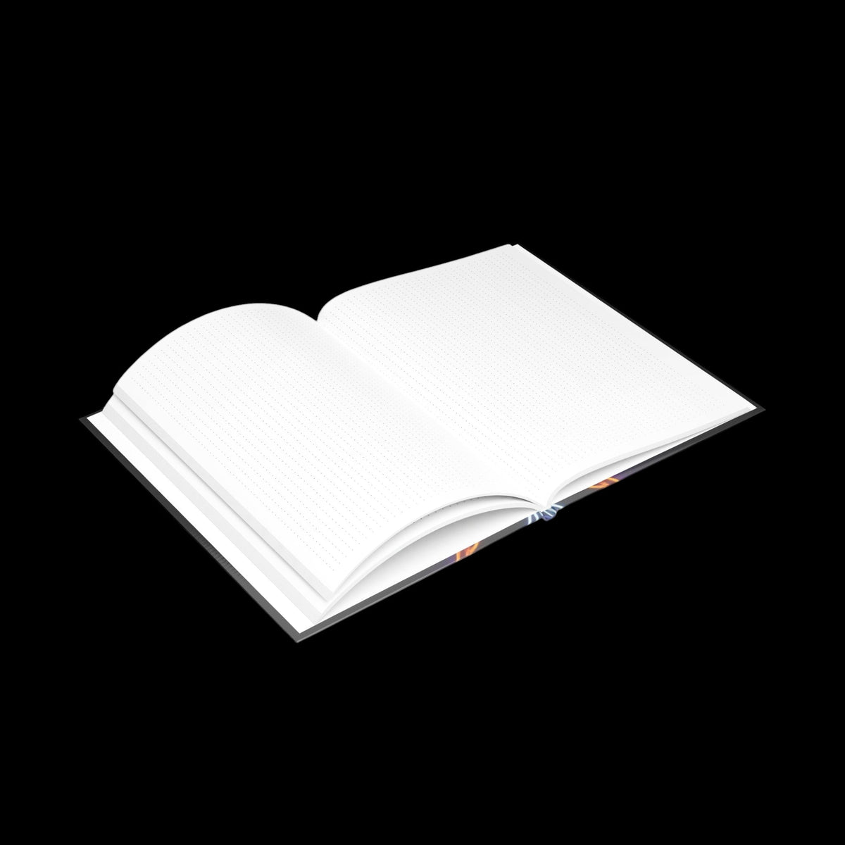 Royal Aura: Lone Wolf Hardcover Notebook with Puffy Covers - AetherLux.Shop