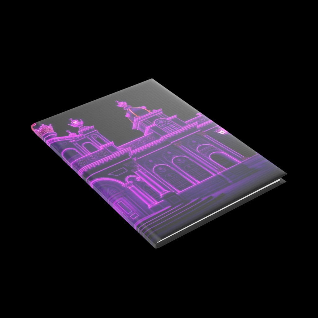 Royal Aura: Royal Palace Hardcover Notebook with Puffy Covers by Printify