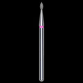 DIAMOND NAIL DRILL BIT, "DROP", RED, HEAD DIAMETER 1.6/4MM (FA40R016/4) - STALEKS™ by kvadrat store