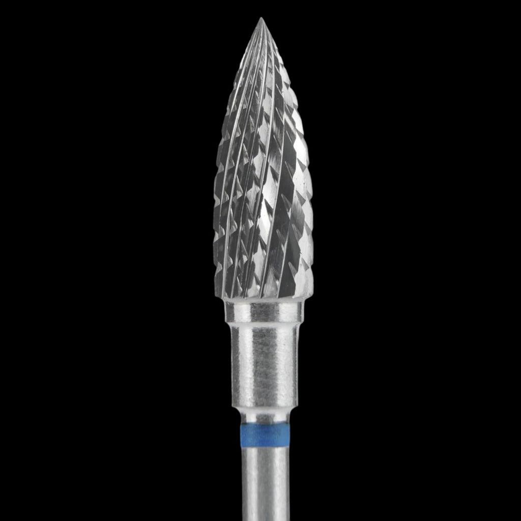 CARBIDE NAIL DRILL BIT, "Cone", BLUE, HEAD DIAMETER 5/13,5MM (FT10B050/13.5) (#210) -STALEKS™ by kvadrat store