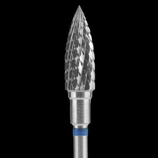 CARBIDE NAIL DRILL BIT, "Cone", BLUE, HEAD DIAMETER 5/13,5MM (FT10B050/13.5) (#210) -STALEKS™ by kvadrat store