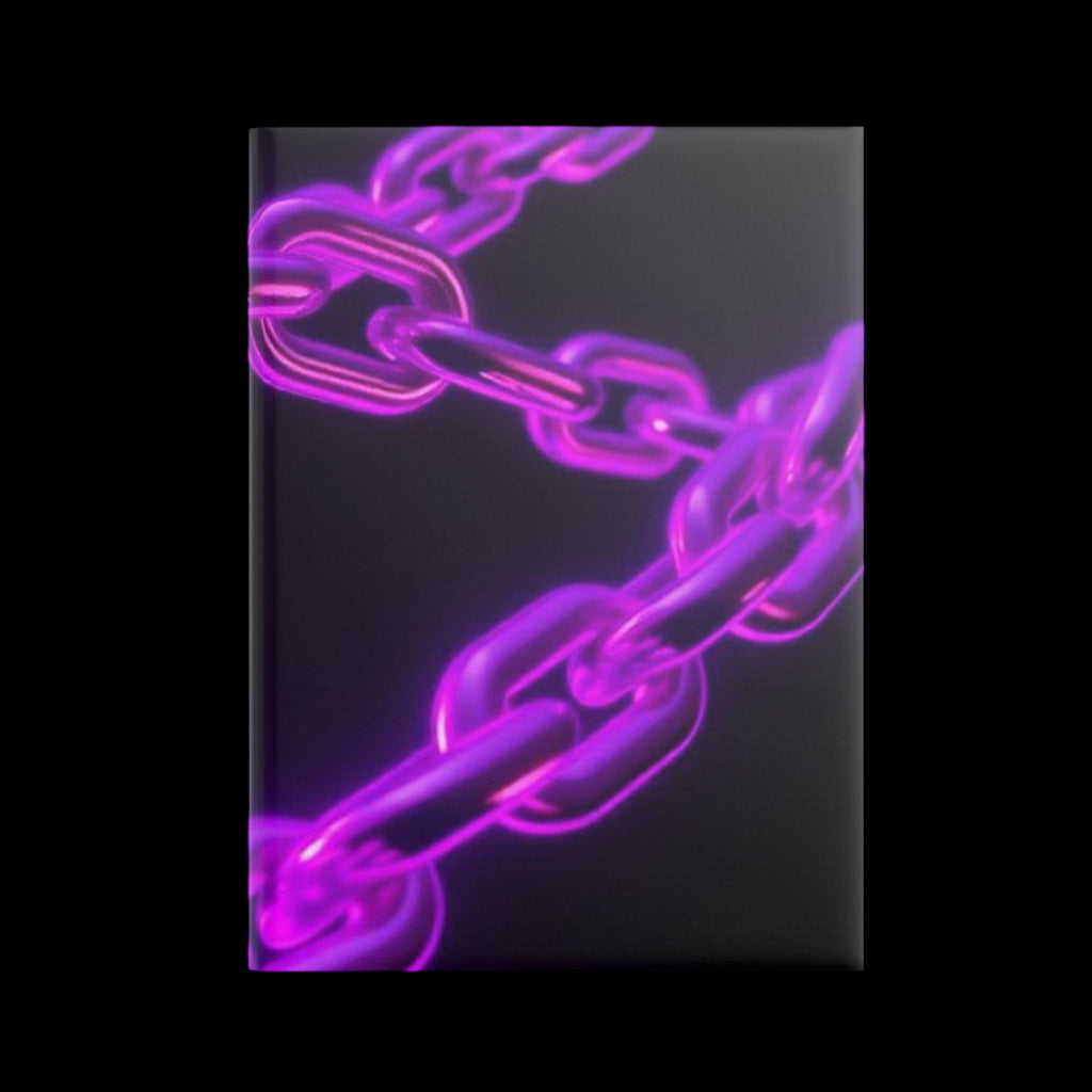 Royal Aura: Broken Chains Hardcover Notebook with Puffy Covers by Printify