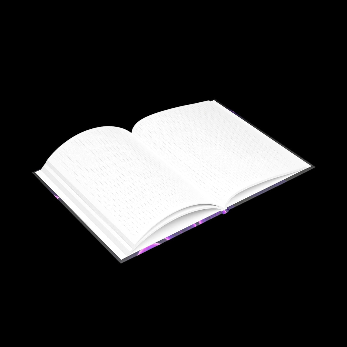 Royal Aura: Flower Hardcover Notebook with Puffy Covers - AetherLux.Shop