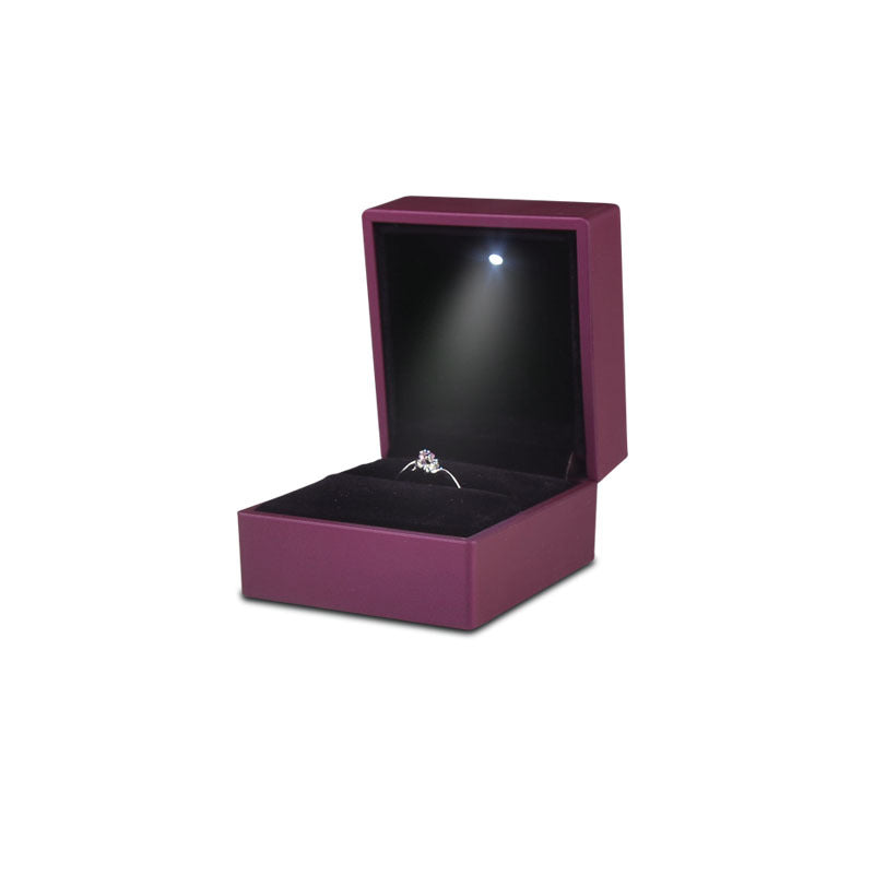 " Elegant LED Light Ring Box: Perfect for Engagement & Wedding Gifts - Keep Your Jewelry Safe & Secure! & Secure!" by V.I.P Digital Presence