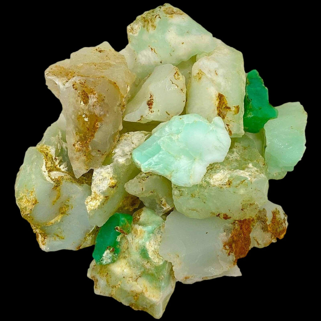 Rough White Lime Chrysoprase – Raw Stone from Indonesia