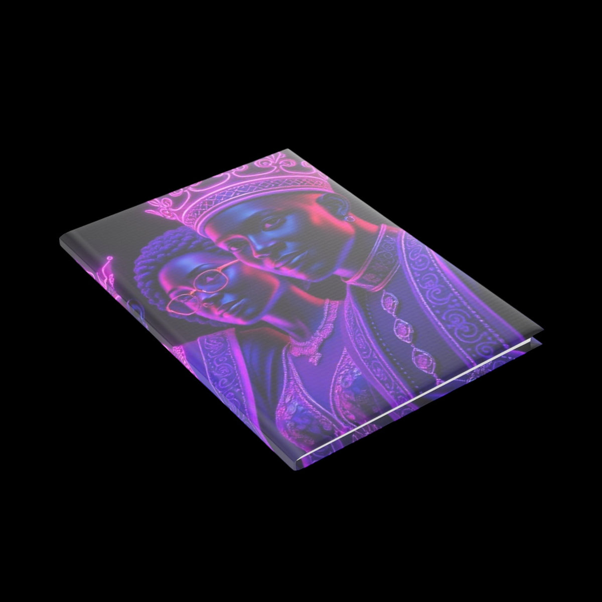 Royal Aura: Royal Family Hardcover Notebook with Puffy Covers - AetherLux.Shop