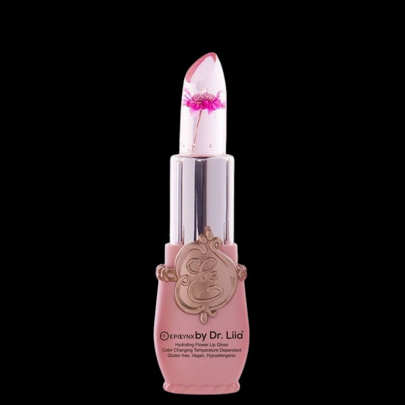 Color-Changing Flower Lip Gloss – Vegan, Gluten-Free, Hydrating Lip Balm by EpiLynx