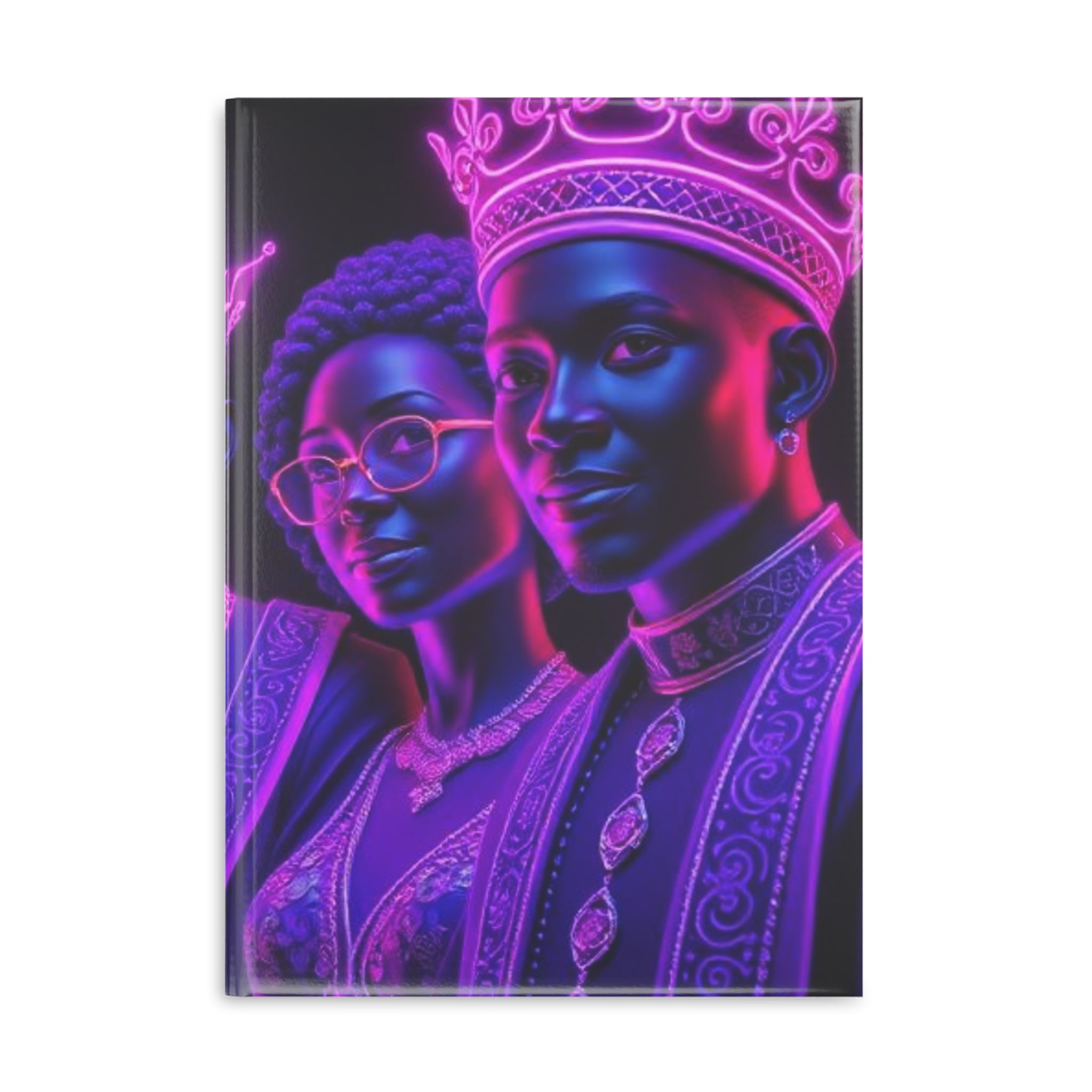Royal  Aura: Royal Family Hardcover Notebook with Puffy Covers