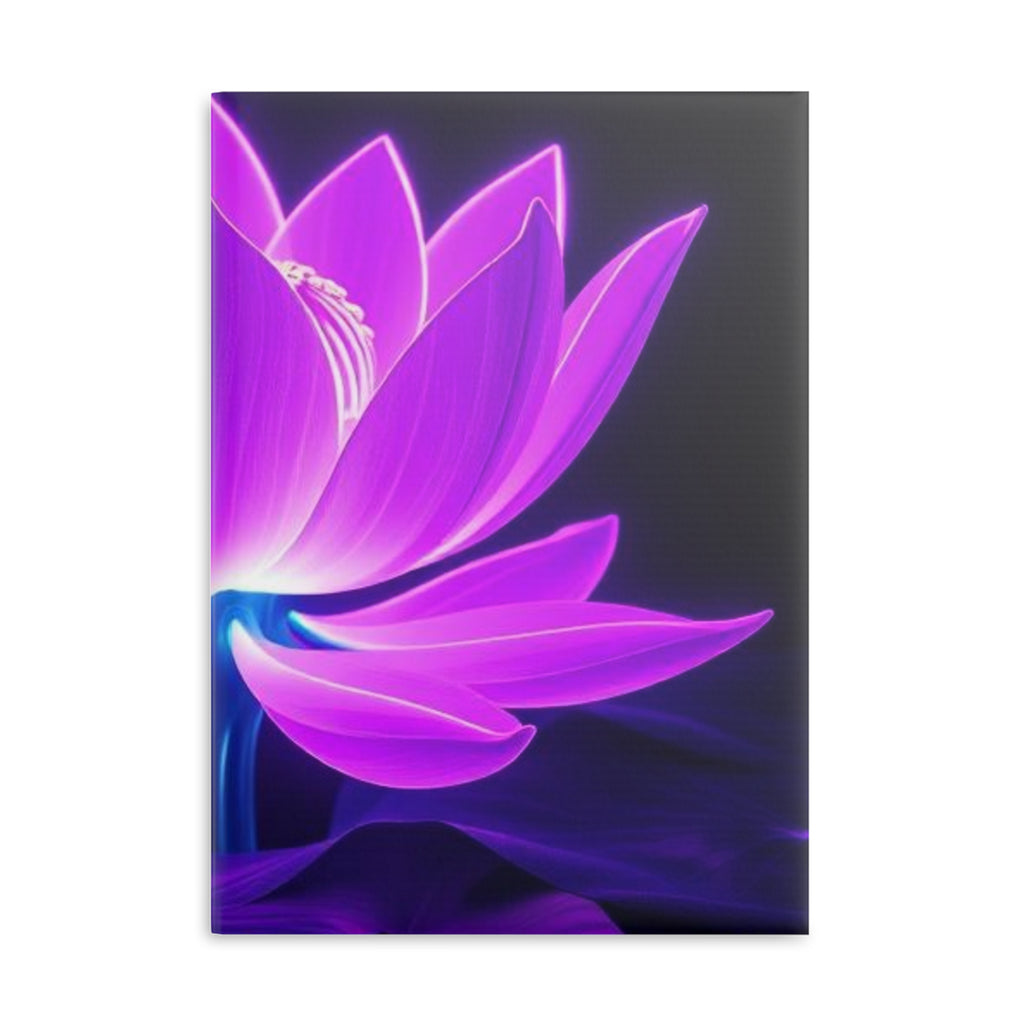 Royal Aura: Lotus Flower Hardcover Notebook with Puffy Covers