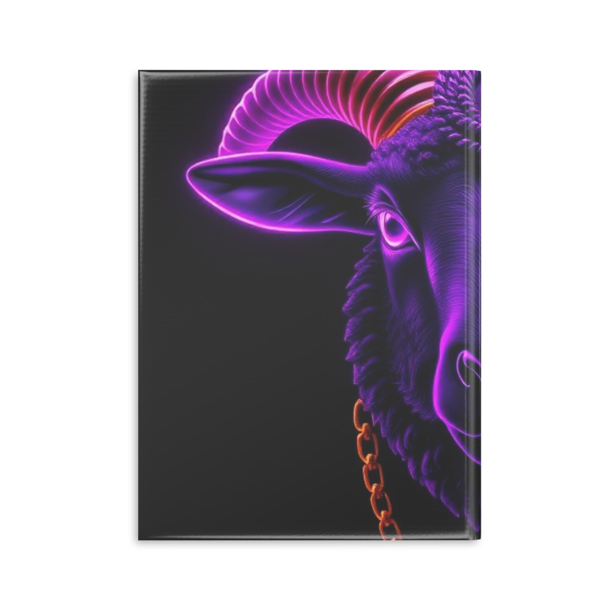 Royal Aura: Black Sheep Hardcover Notebook with Puffy Covers