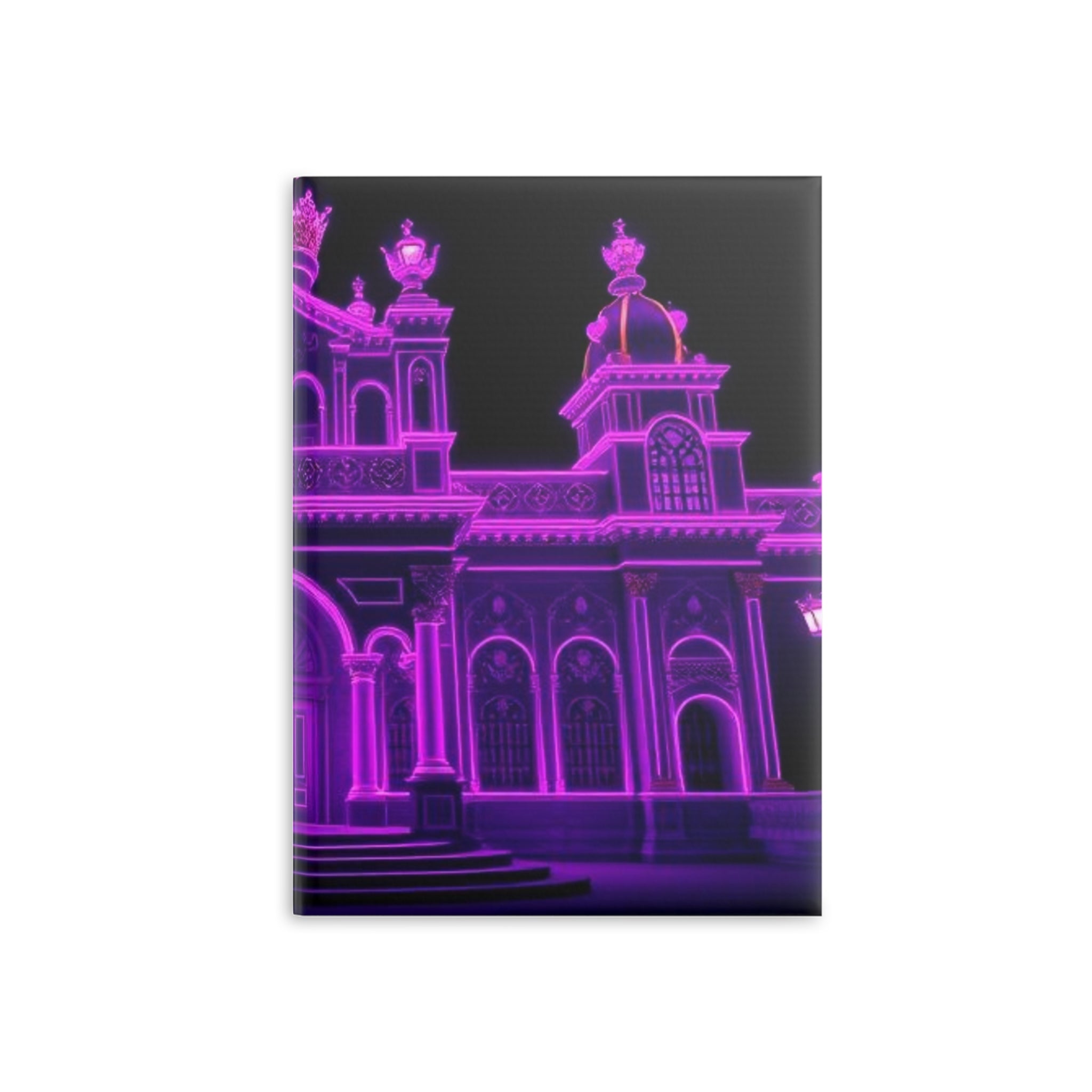 Royal Aura: Royal Palace Hardcover Notebook with Puffy Covers