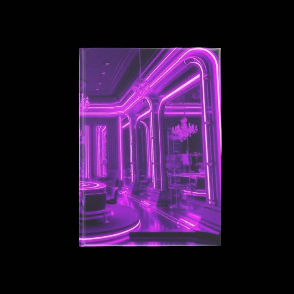 Royal Aura: Front Room Hardcover Notebook with Puffy Covers by Printify