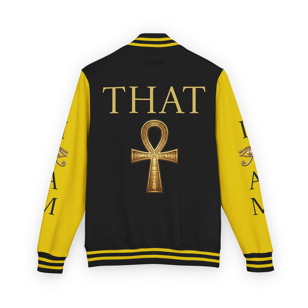 I Am That I Am Ankh Letterman Jacket
