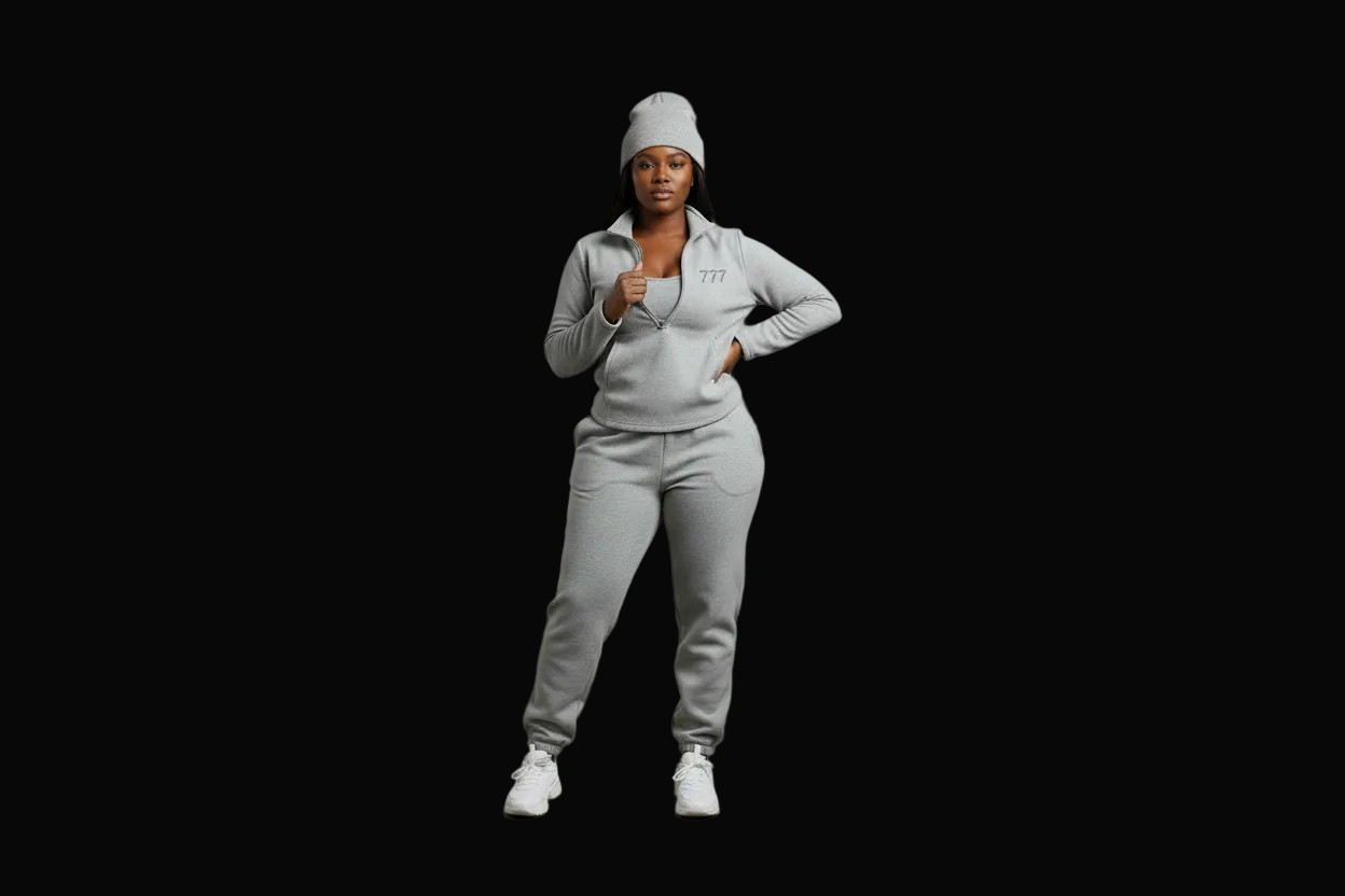 777 Heather Set Mockup