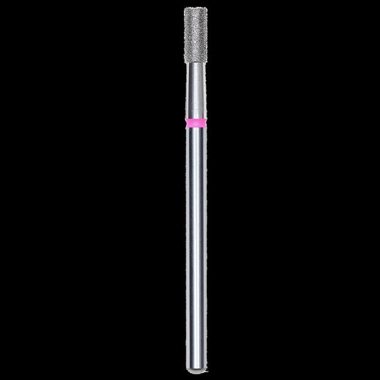 DIAMOND NAIL DRILL BIT, "CYLINDER", RED, HEAD DIAMETER 2.5/6MM (FA20R025/6) - STALEKS™ by kvadrat store
