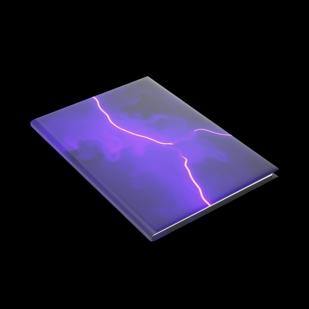 Royal Aura: Thunder & Lightening Hardcover Notebook with Puffy Covers - AetherLux.Shop