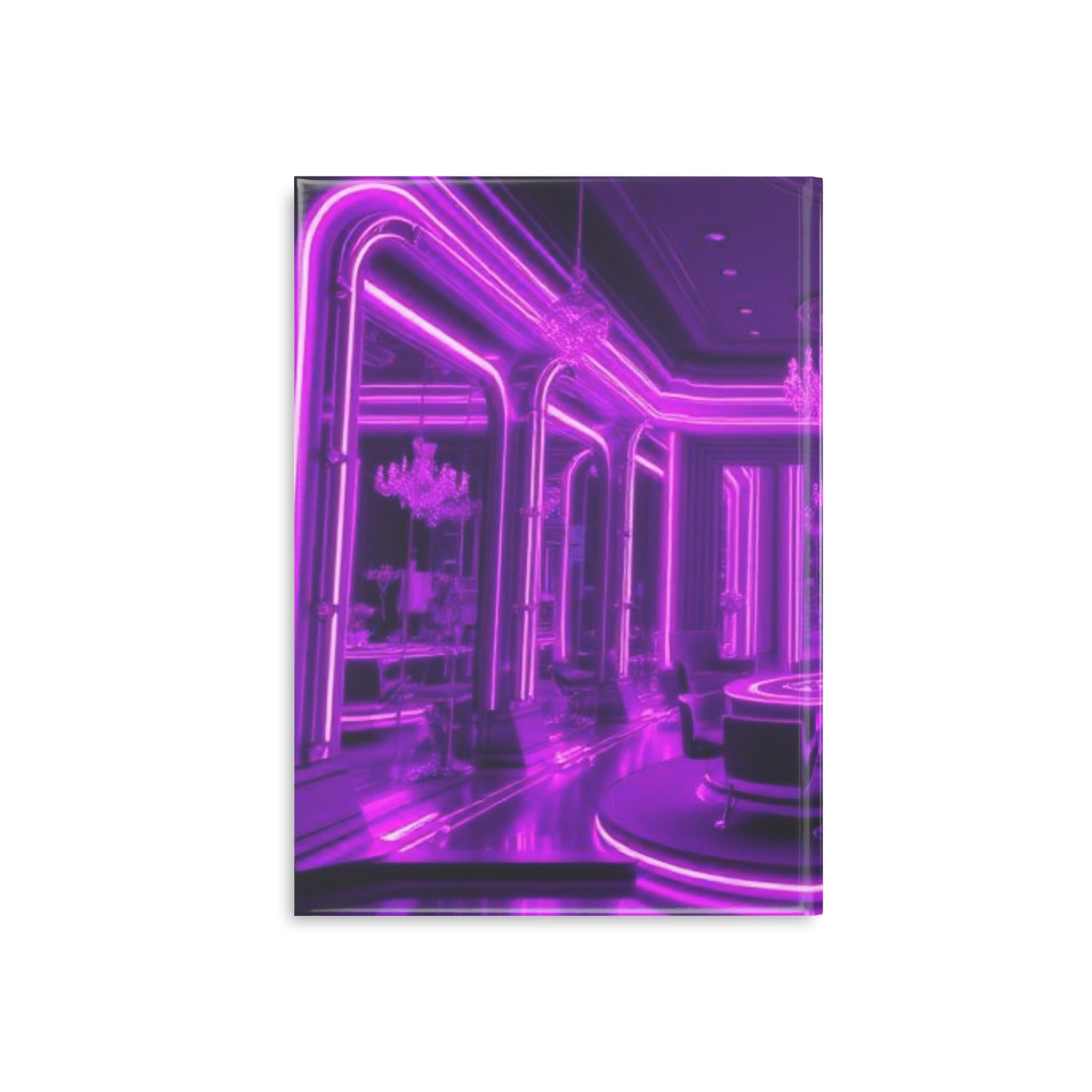 Royal Aura: Front Room Hardcover Notebook with Puffy Covers