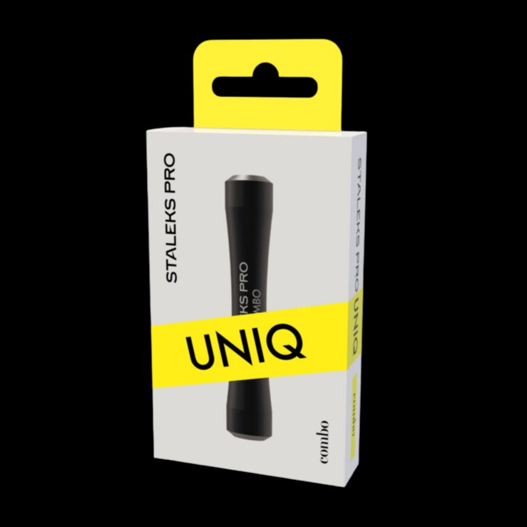Handle Of The Pusher Black Combo UNIQ 10b For Replaceable Working Parts -STALEKS by kvadrat store