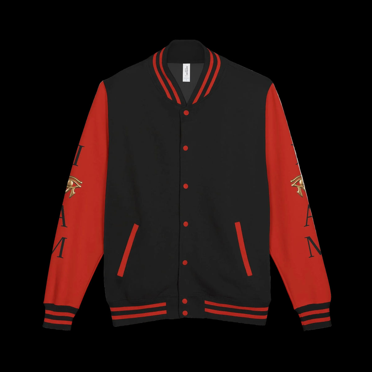 I Am That I Am Ankh Letterman Jacket - AetherLux.Shop