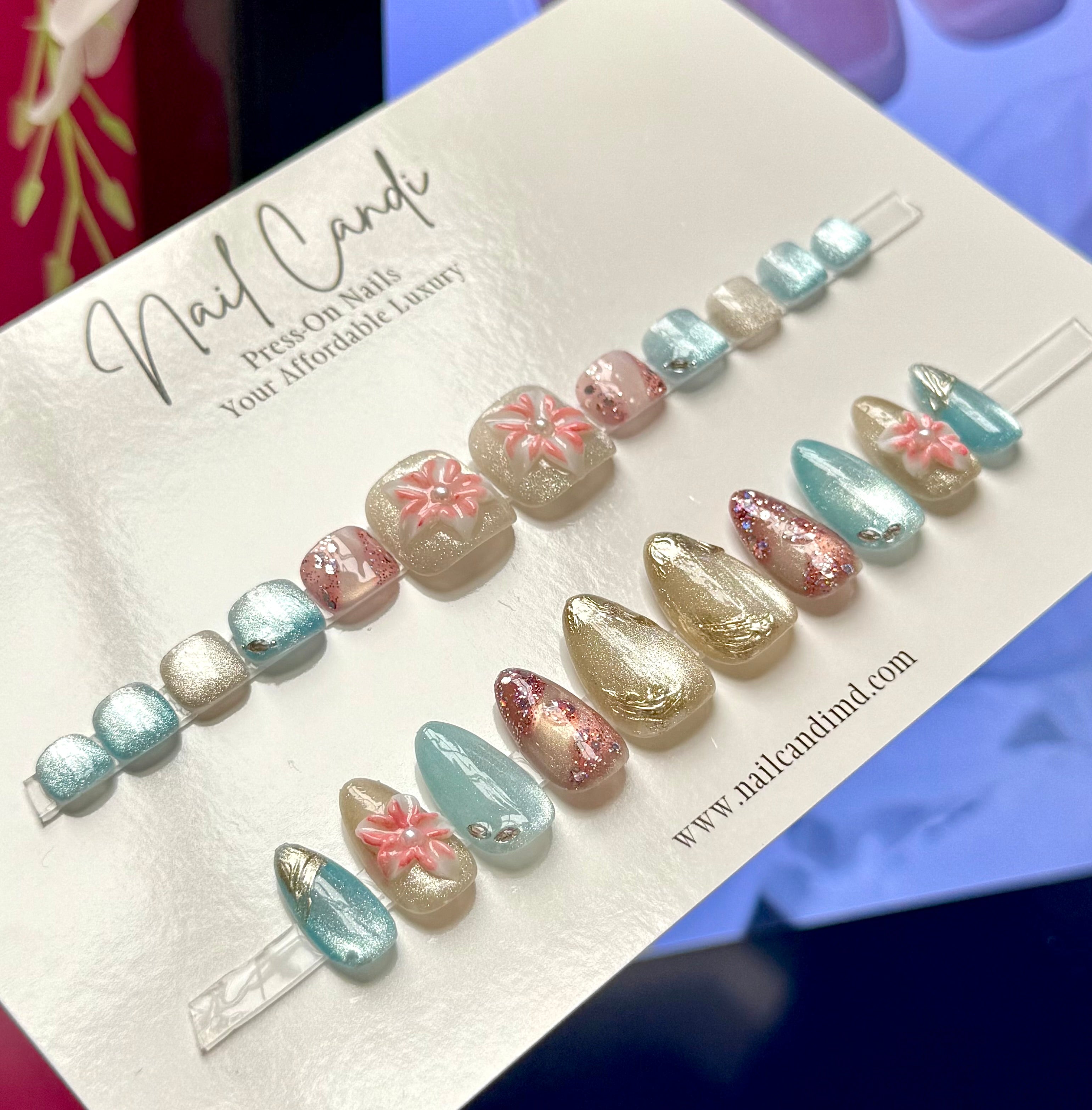 MP29 - Handmade Gel Mani & Pedi Set