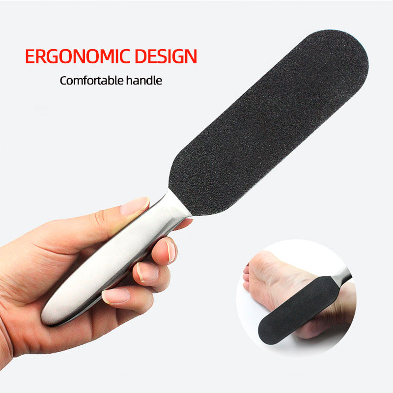 Stainless Steel Double Side Foot File Replace Sanding Cloth Pedicure Foot-Care-Tool Dead Skin Remover Foot Rasp Refill by V.I.P Digital Presence