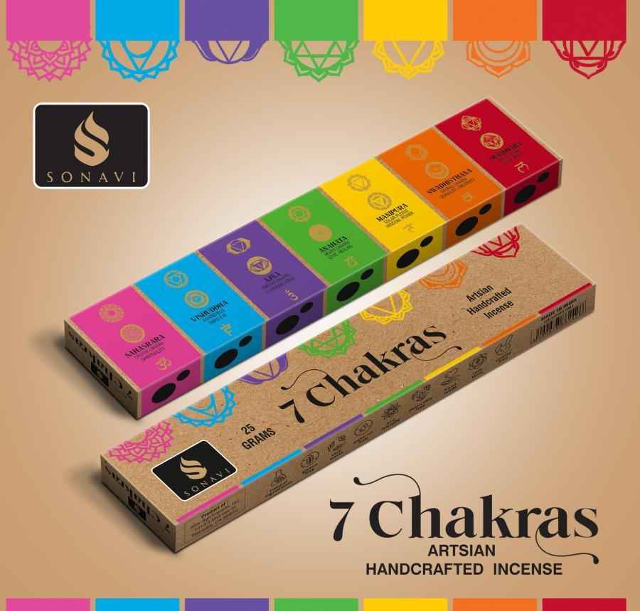 SONAVI Chakra Incense Sticks
