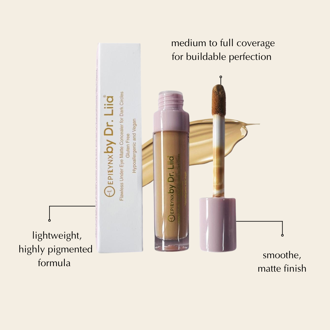 Flawless Matte Concealer – Vegan, Gluten-Free, Full Coverage & Long-Wearing by EpiLynx