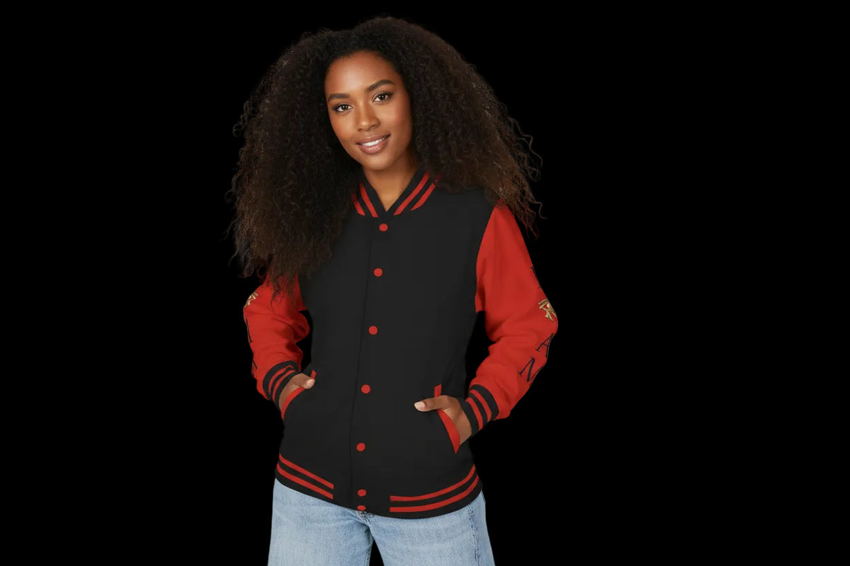 I Am That I Am Ankh Letterman Jacket - AetherLux.Shop