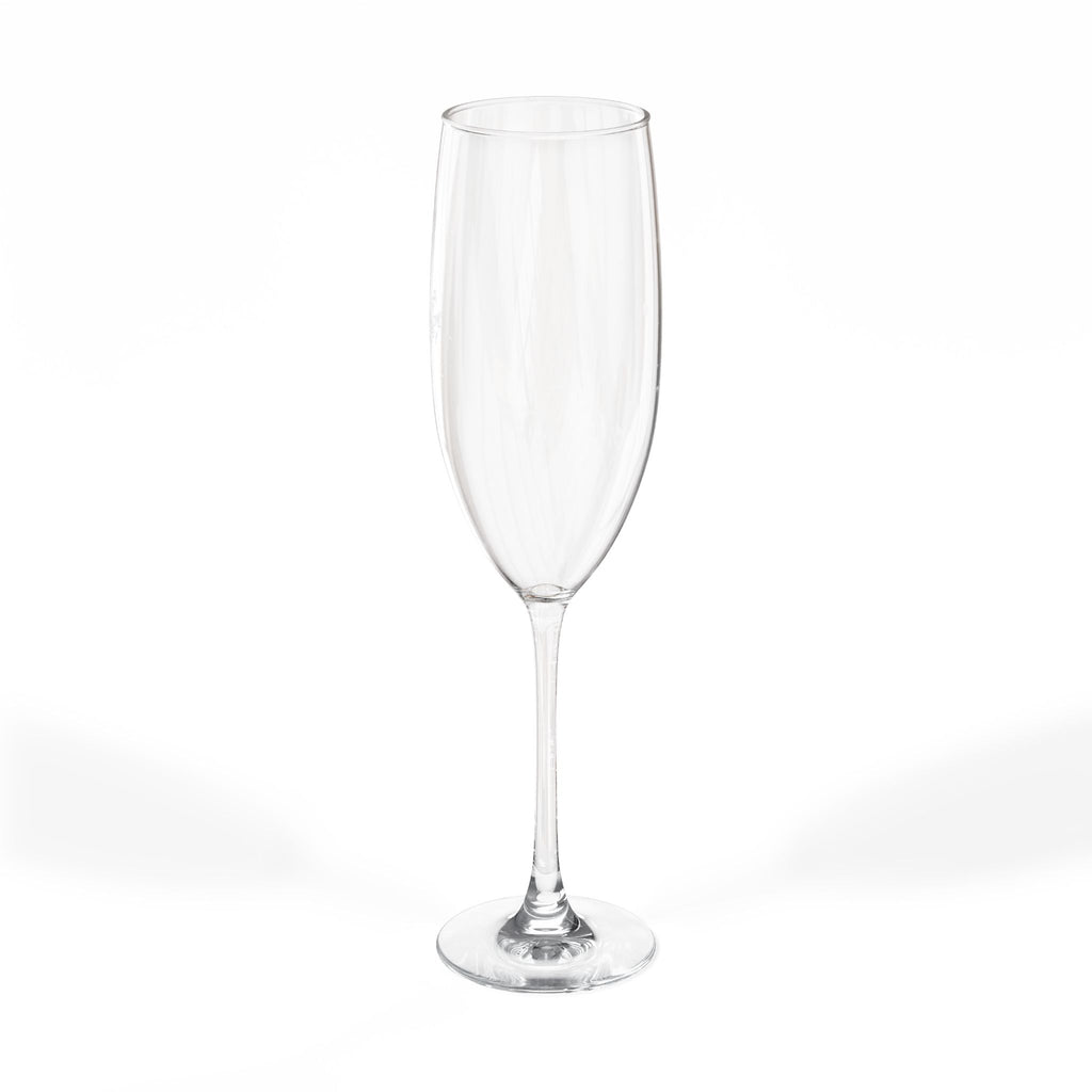 Engraved 8oz Champagne Flute — Customizable Wedding & Celebration Glass