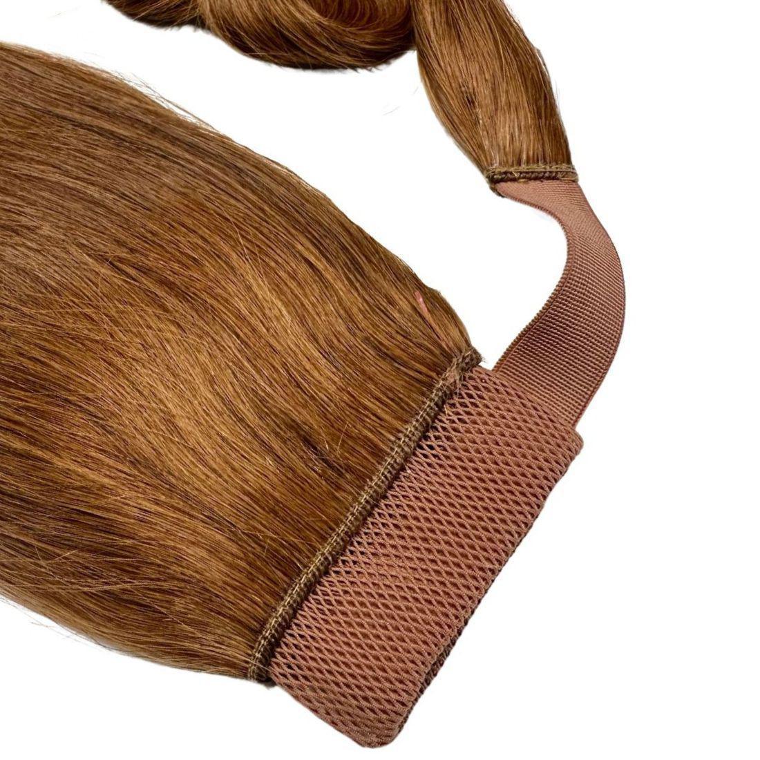 Auburn 100% Human Hair Ponytail Extension by Private Label