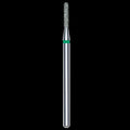 DIAMOND NAIL DRILL BIT, ROUNDED "CYLINDER", GREEN, HEAD DIAMETER 1.4/8MM (FA30G014/8) - STALEKS™ by kvadrat store