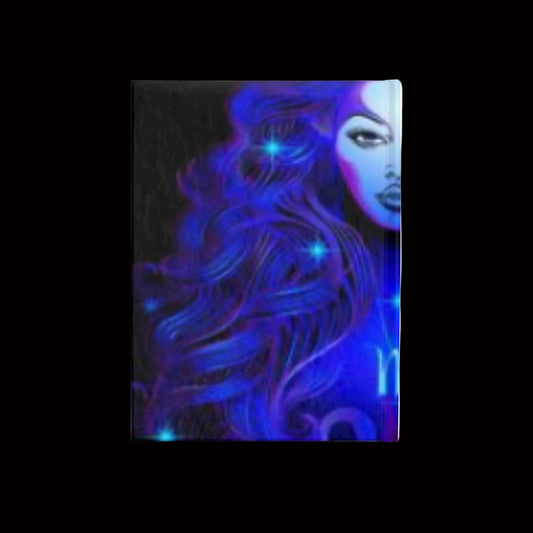 Bleu Aura: Virgo Hard Cover Journal - Ruled Line - AetherLux.Shop