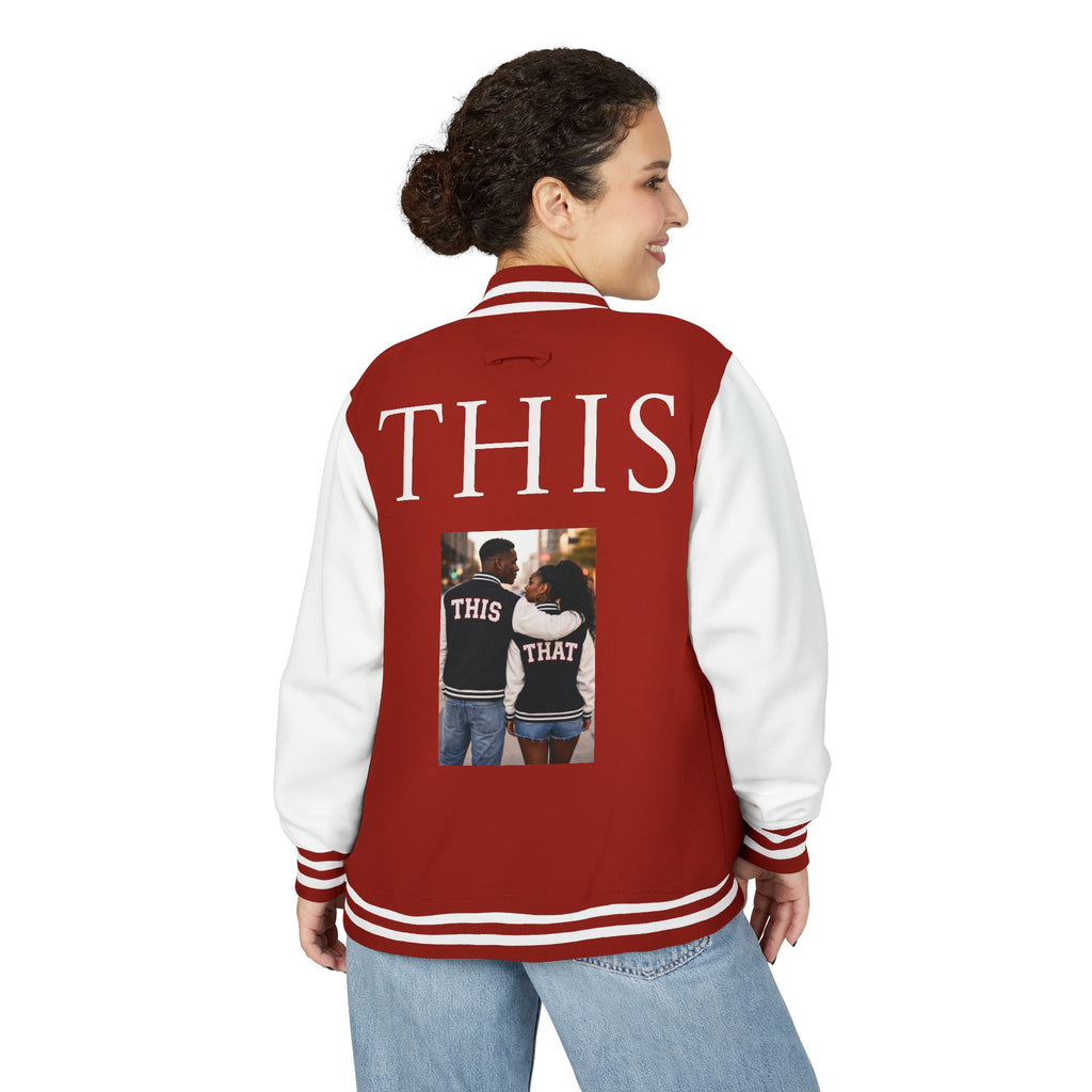 "This" Couple's Letterman Jacket