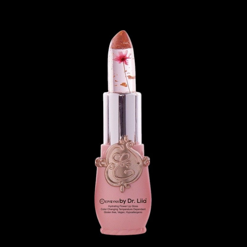 Color-Changing Flower Lip Gloss – Vegan, Gluten-Free, Hydrating Lip Balm by EpiLynx